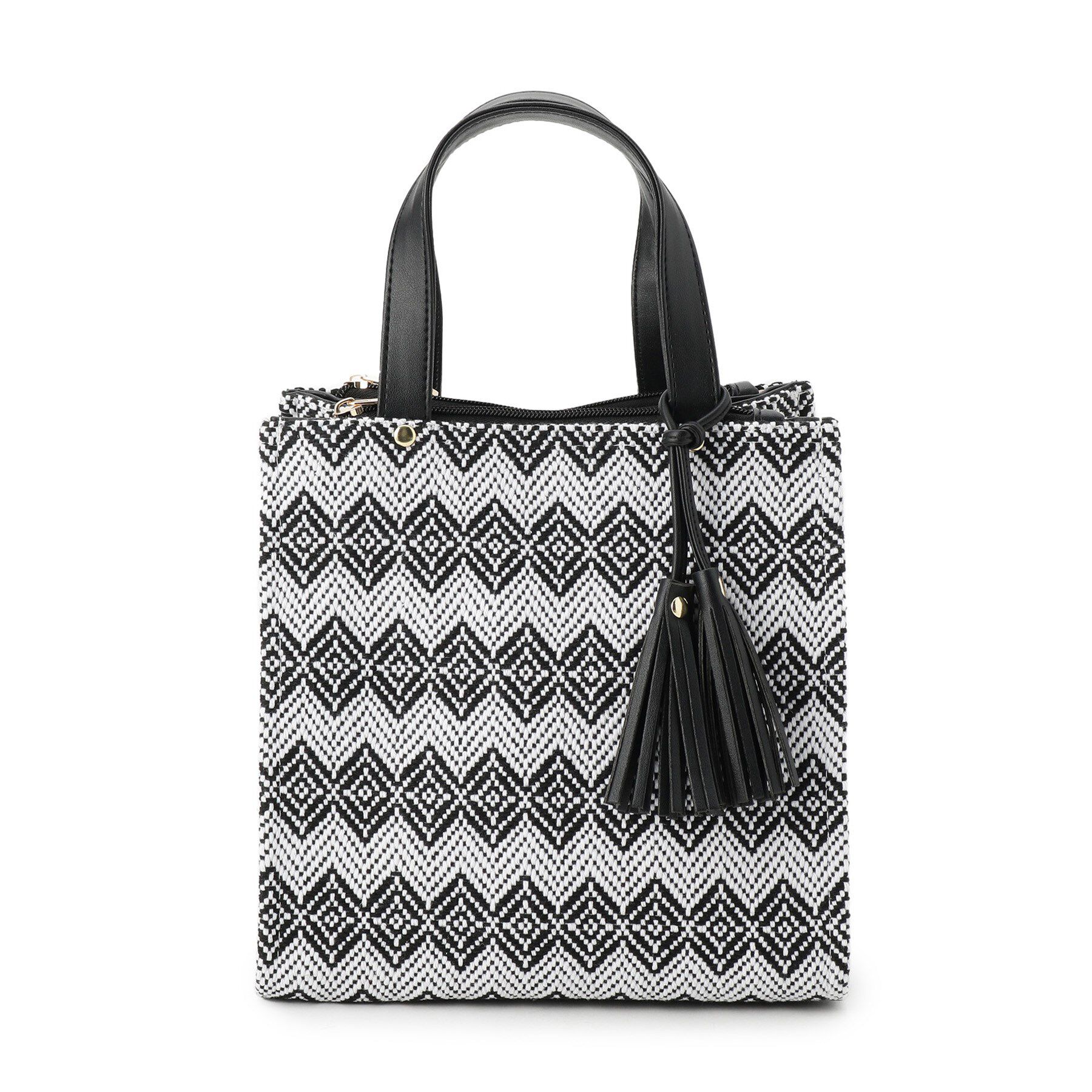 ITS&rsquo;DEMO「タッセル付きミニトート」|ハンドバッグ|