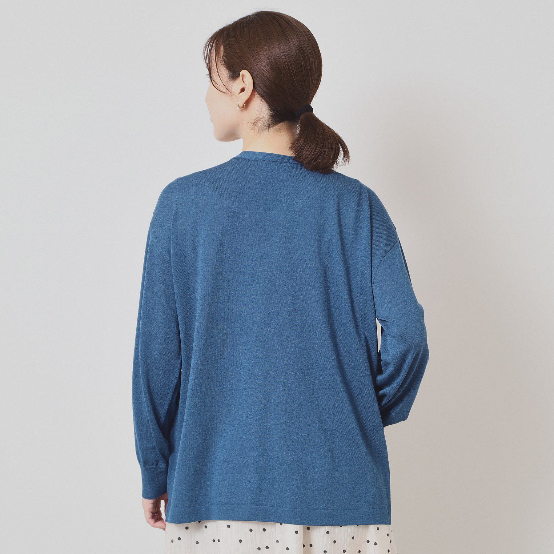 ITS&rsquo;DEMO「【UVケア／接触冷感／毛玉防止／手洗い可】着流しニットカーディガン」|カーディガン|