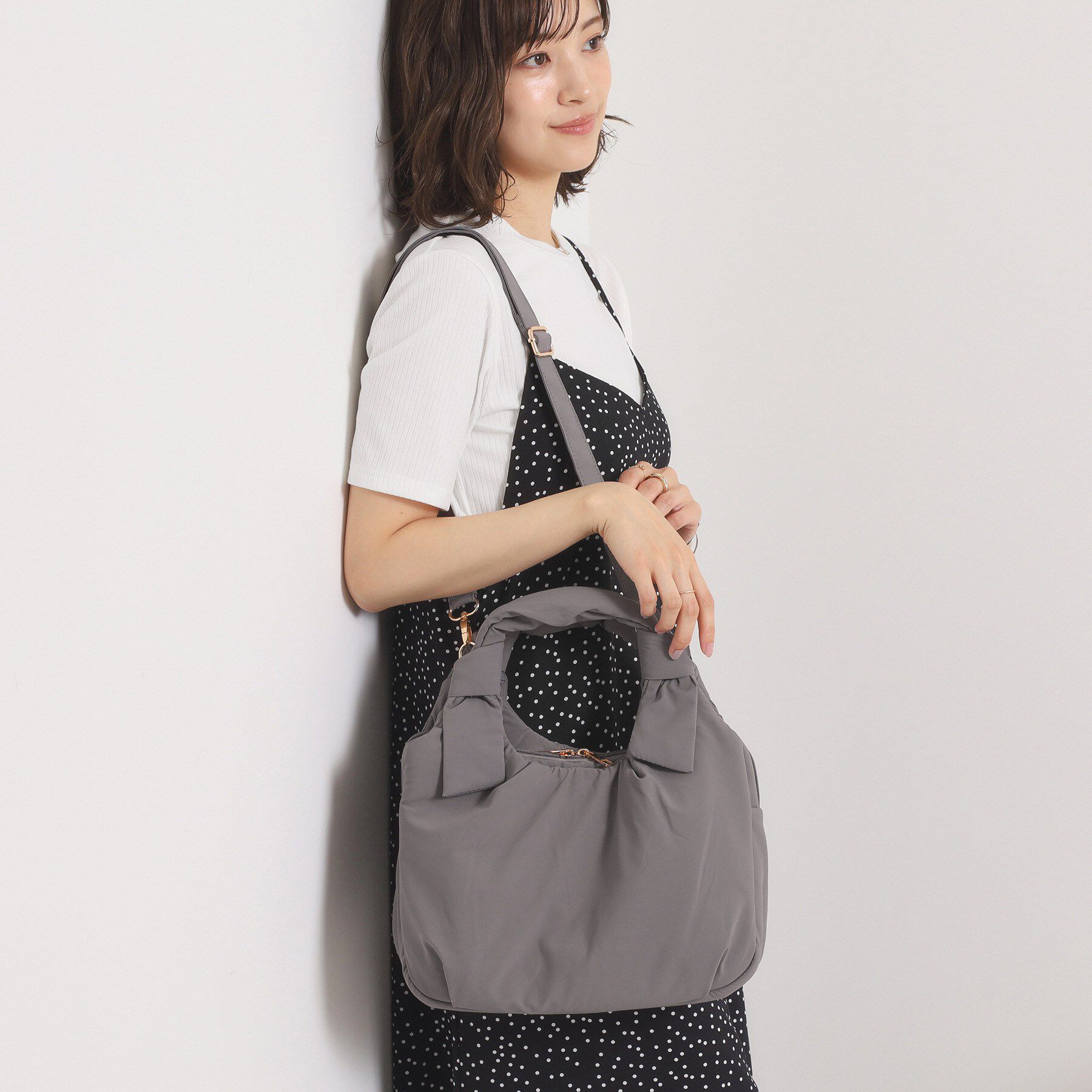 ITS&rsquo;DEMO「接触冷感2WAYトート」|トートバッグ|