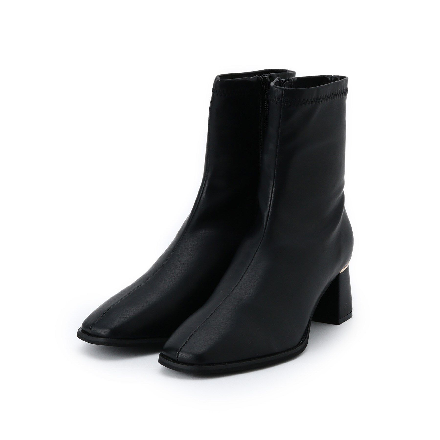 ITS&rsquo;DEMO「ラインヒールブーツ」|ショートブーツ|