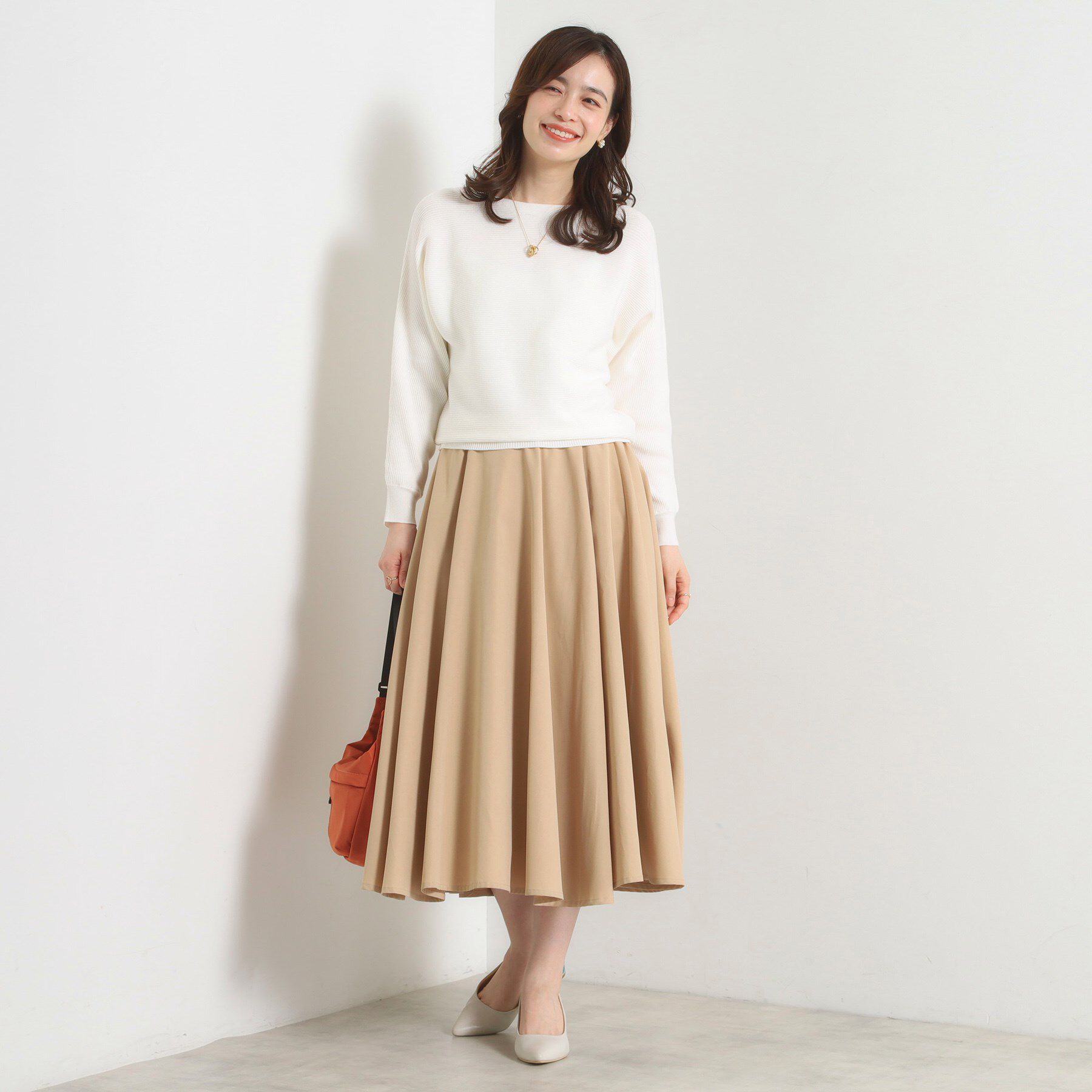 ITS&rsquo;DEMO「【手洗い可】アンジェリーナラメリブドルマンニット」|ニット・セーター|