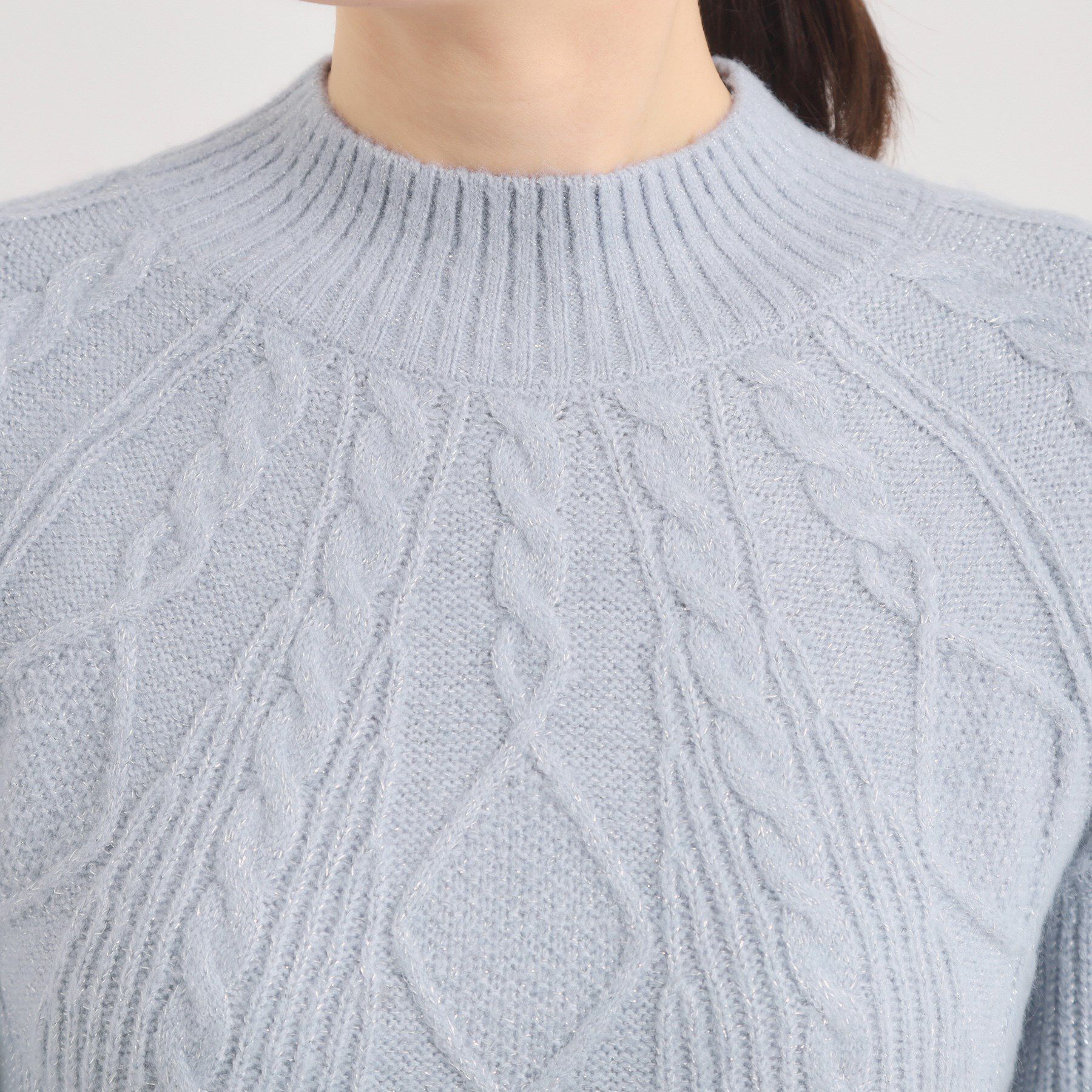 ITS&rsquo;DEMO「【手洗い可】求心ラメニット」|ニット・セーター|