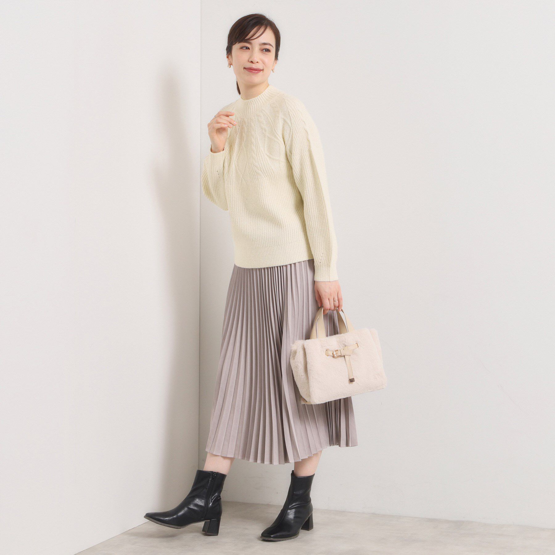 ITS&rsquo;DEMO「【手洗い可】求心ラメニット」|ニット・セーター|