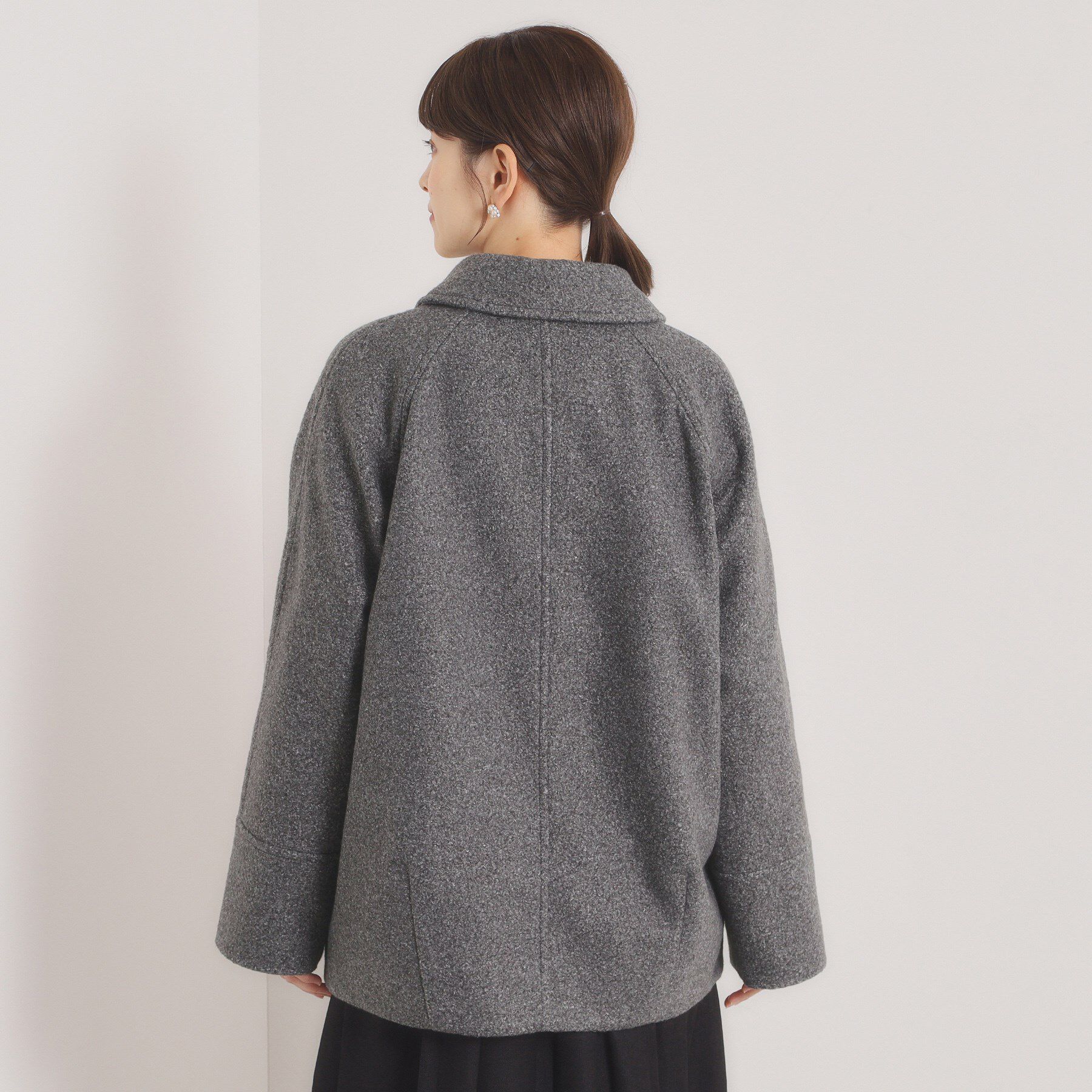 ITS&rsquo;DEMO「ブークレーダブルコート」|ピーコート|