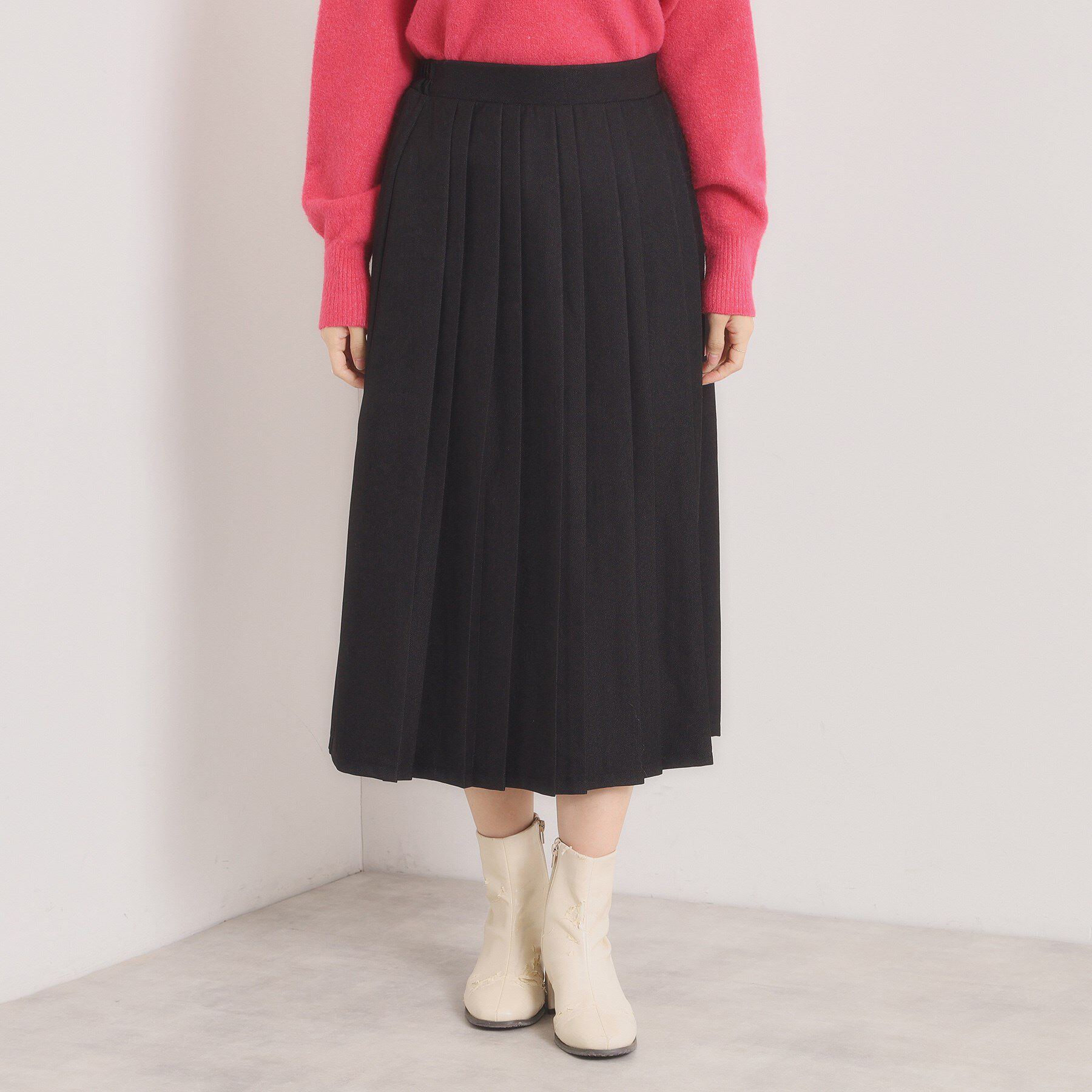 ITS&rsquo;DEMO「【手洗い可】プリーツスカート」|スカート|