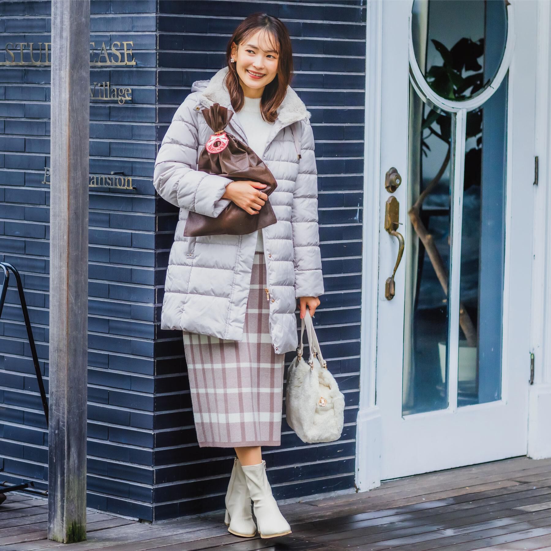 ITS&rsquo;DEMO「【撥水加工】中綿フードコート」|ダウン|