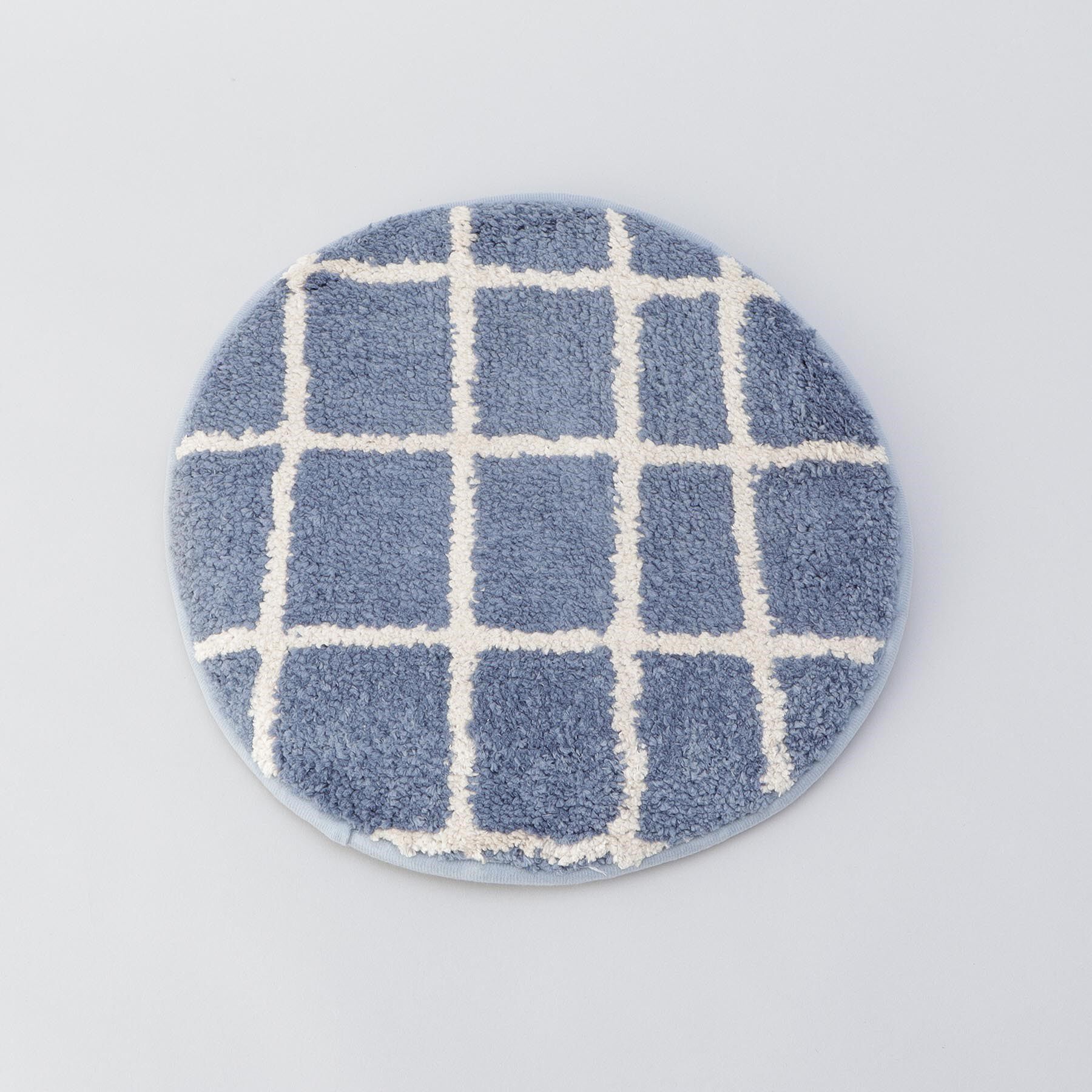 212 KITCHEN STORE「キャンパス タフトチェアパッド チェック BL」|その他|その他