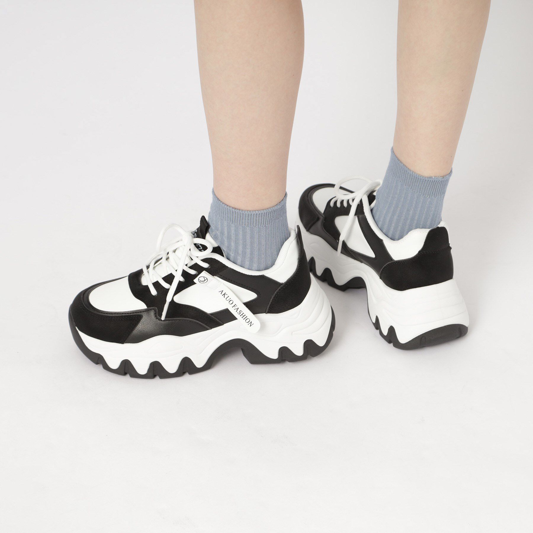 csT&P「厚底凸凹ソールスニーカー」|スニーカー|