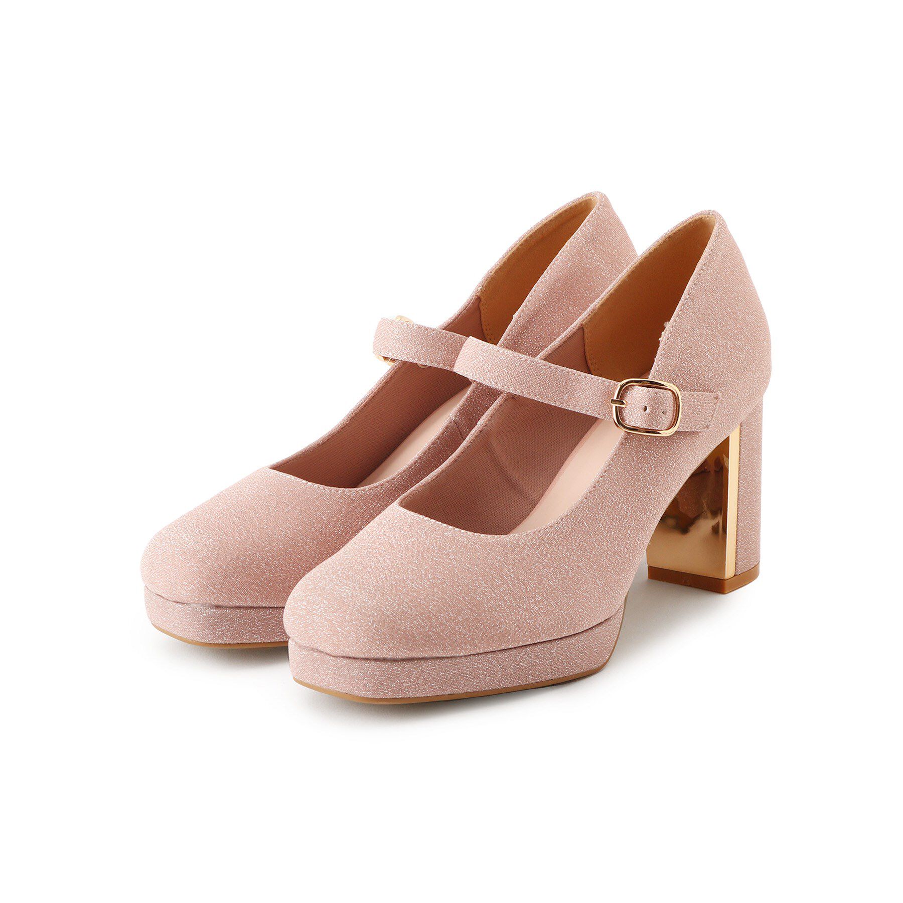 ESPERANZA「甲ストラップパンプス」|パンプス|ﾋﾟﾝｸ(372)