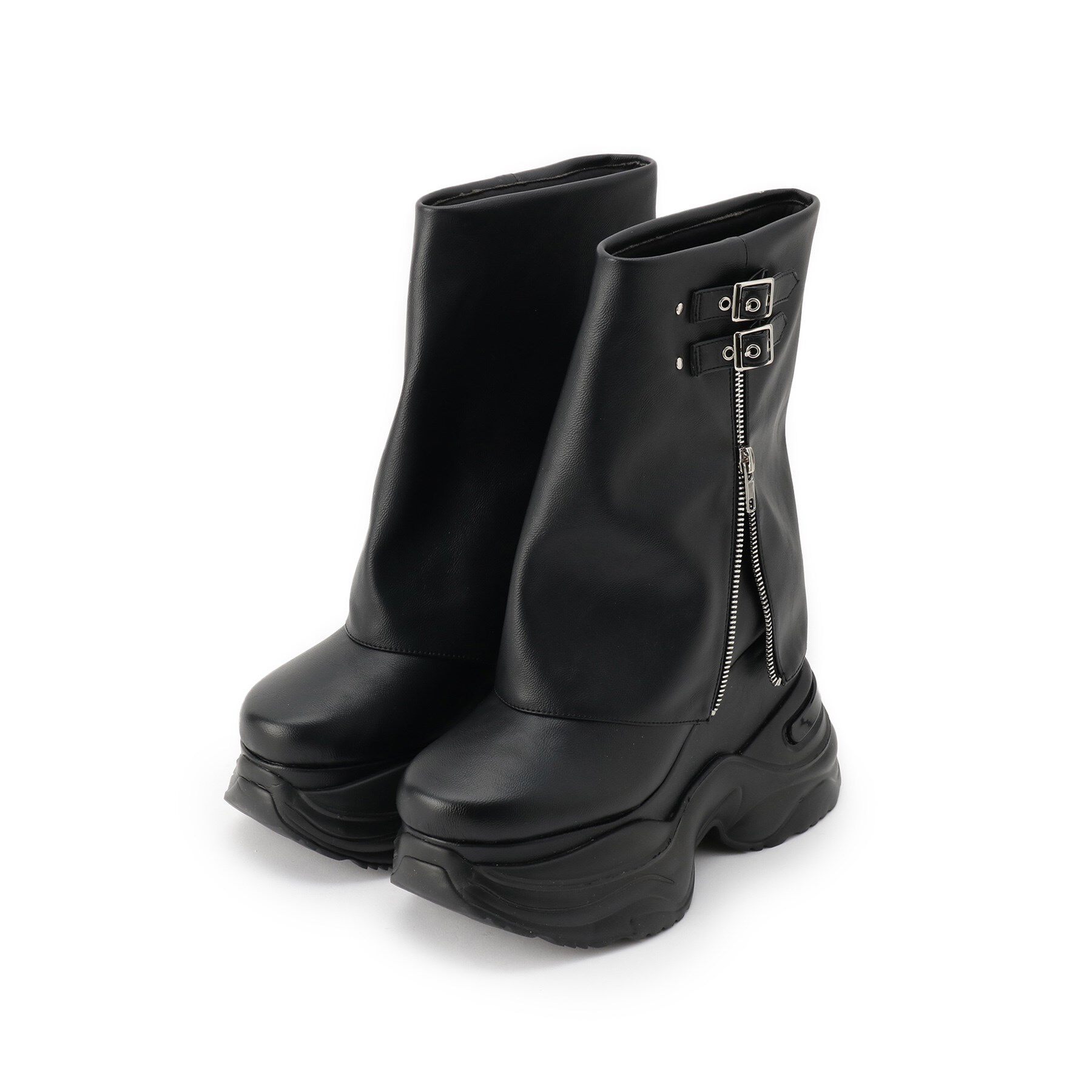 ESPERANZA「ボリュームソールカバーブーツ」|ショートブーツ|