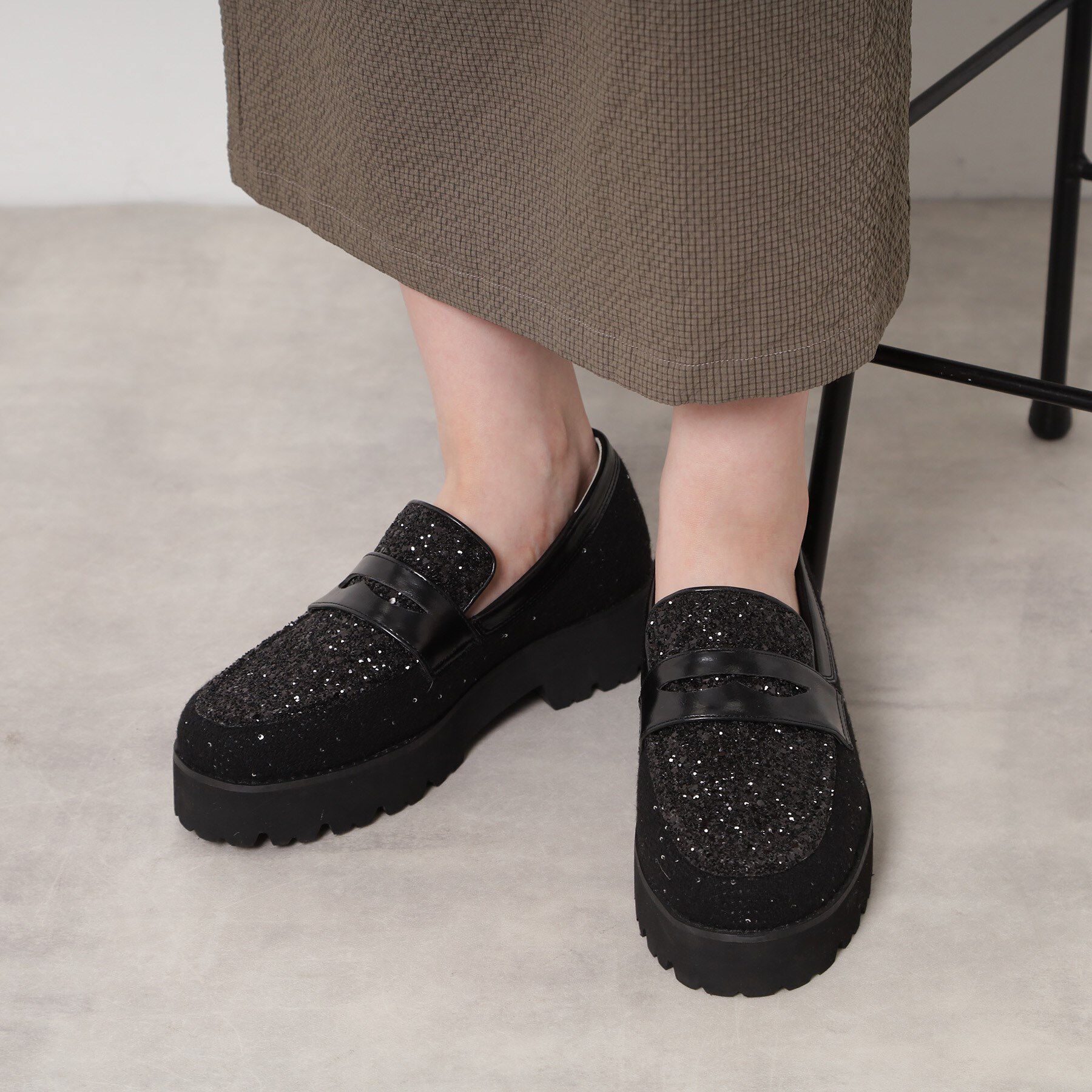 ESPERANZA「厚底コインローファー」|その他|