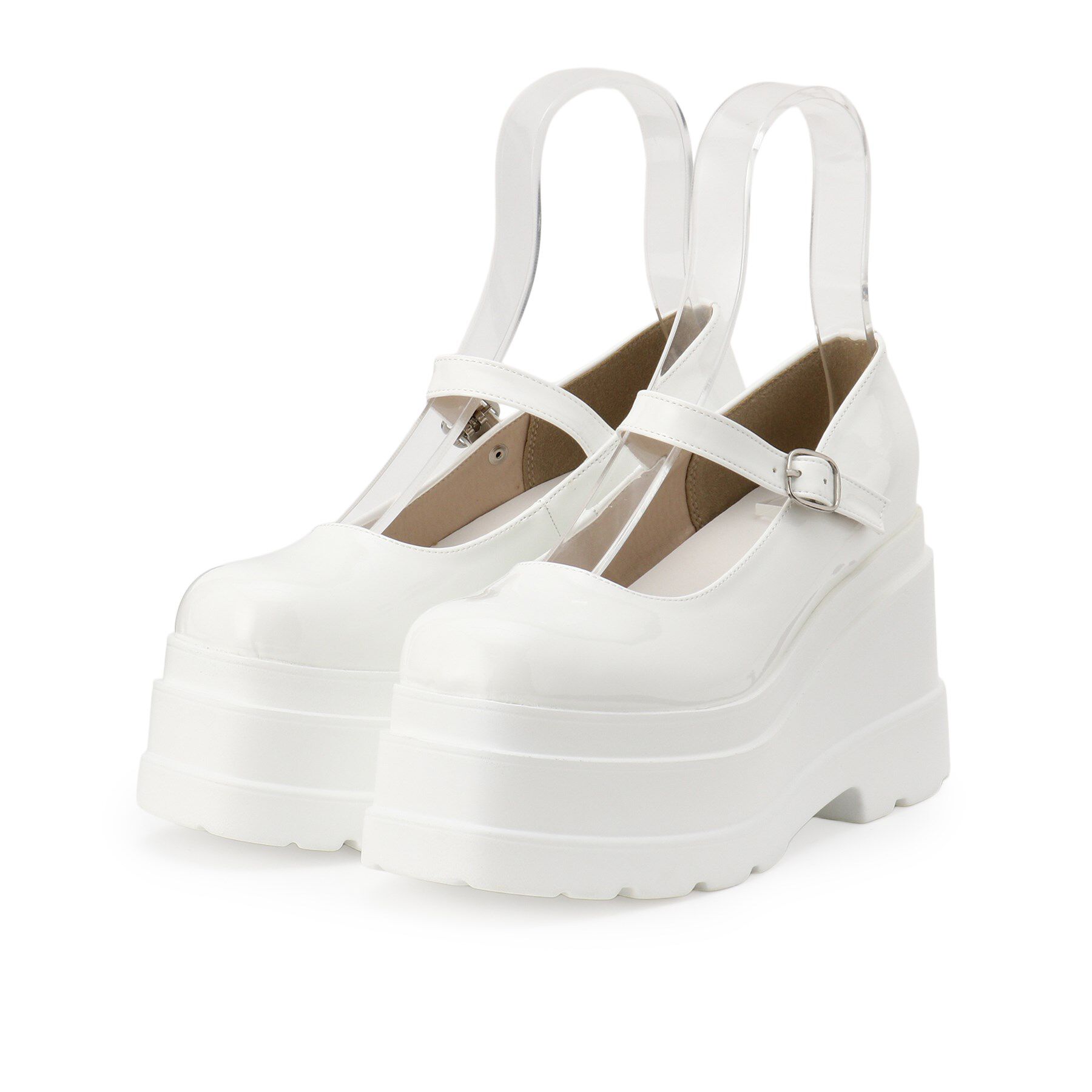 csT&P「ストラップ厚底パンプス」|パンプス|