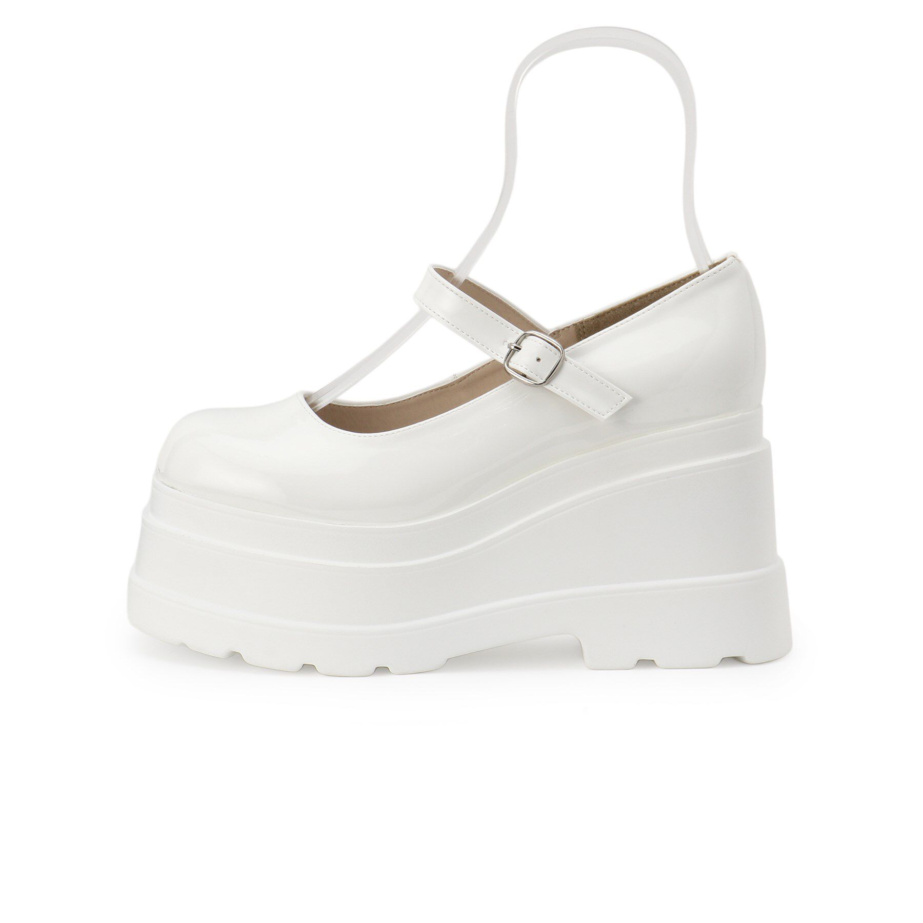 csT&P「ストラップ厚底パンプス」|パンプス|