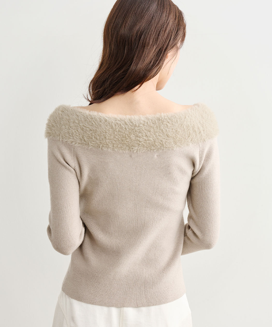 COCO DEAL「オフショルダーツイストニット」|ニット・セーター|