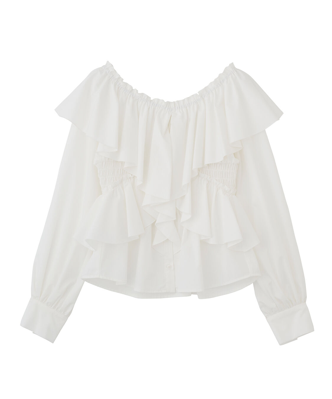 COCO DEAL「フリルオフショルブラウス」|シャツ・ブラウス|