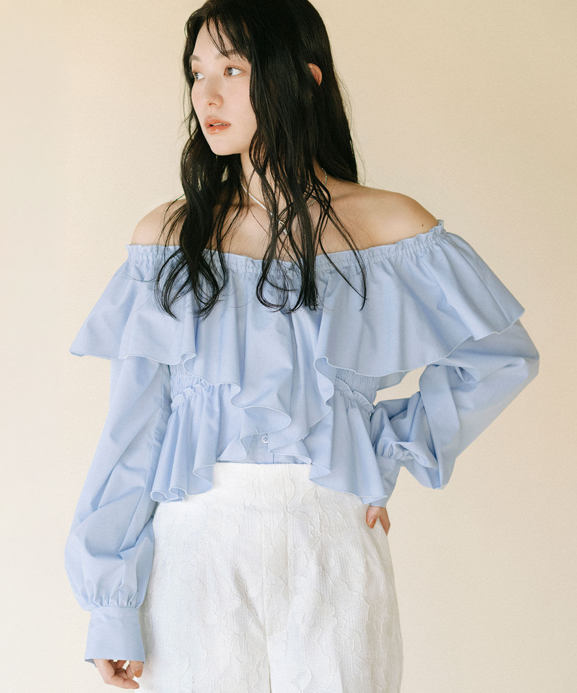 COCO DEAL「フリルオフショルブラウス」|シャツ・ブラウス|