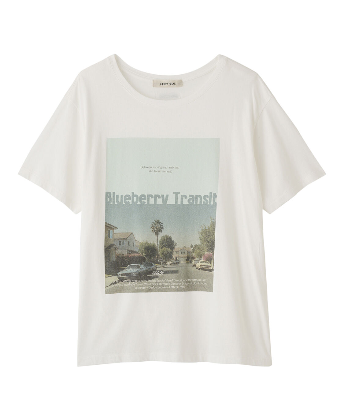 COCO DEAL「フライヤーグラフィックTシャツ」|Tシャツ・カットソー|オフB