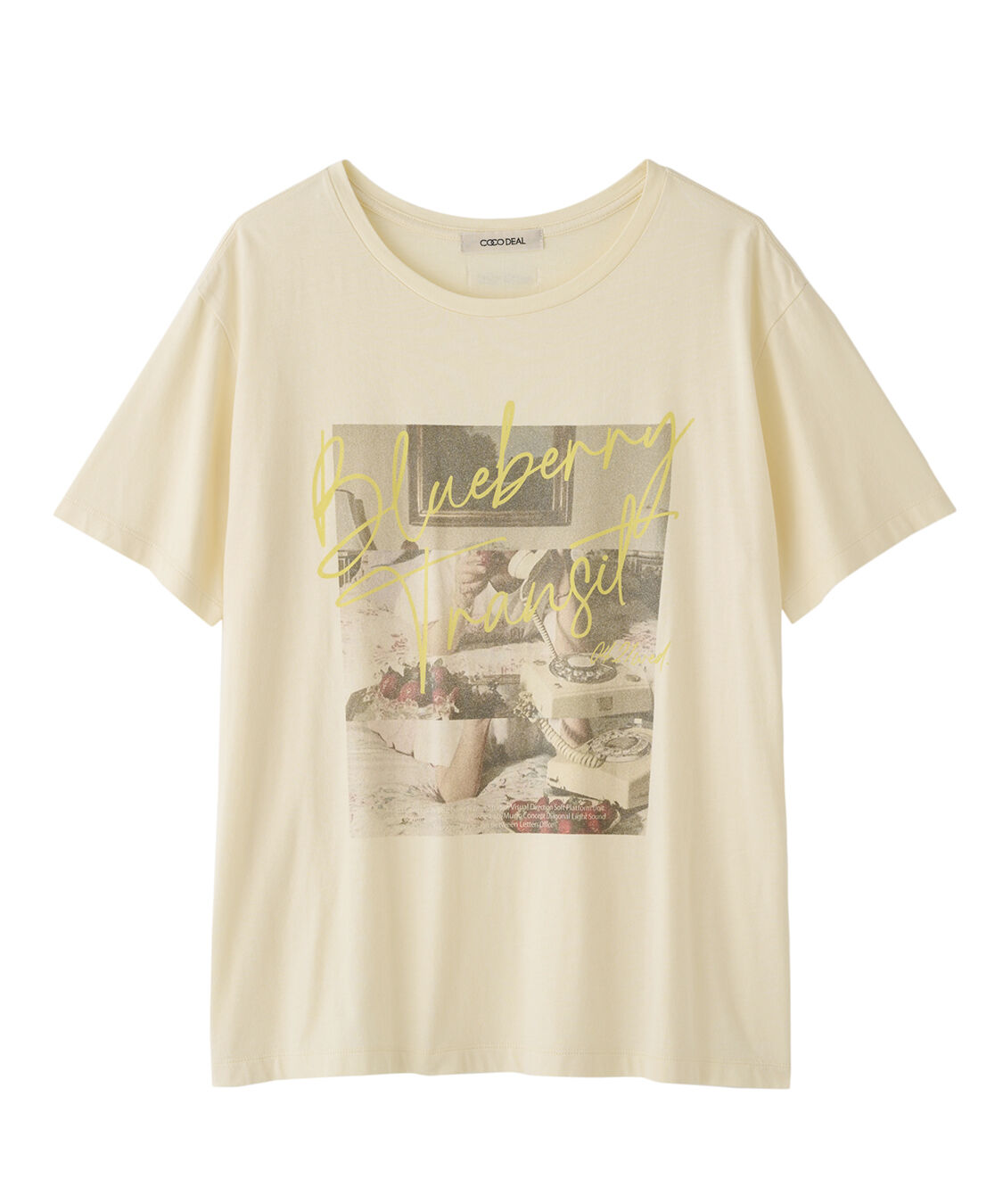 COCO DEAL「フライヤーグラフィックTシャツ」|Tシャツ・カットソー|