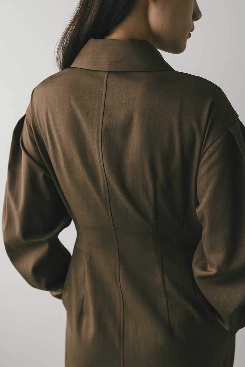 STYLEMIXER「アシンメトリーシャツワンピース」|ワンピース|