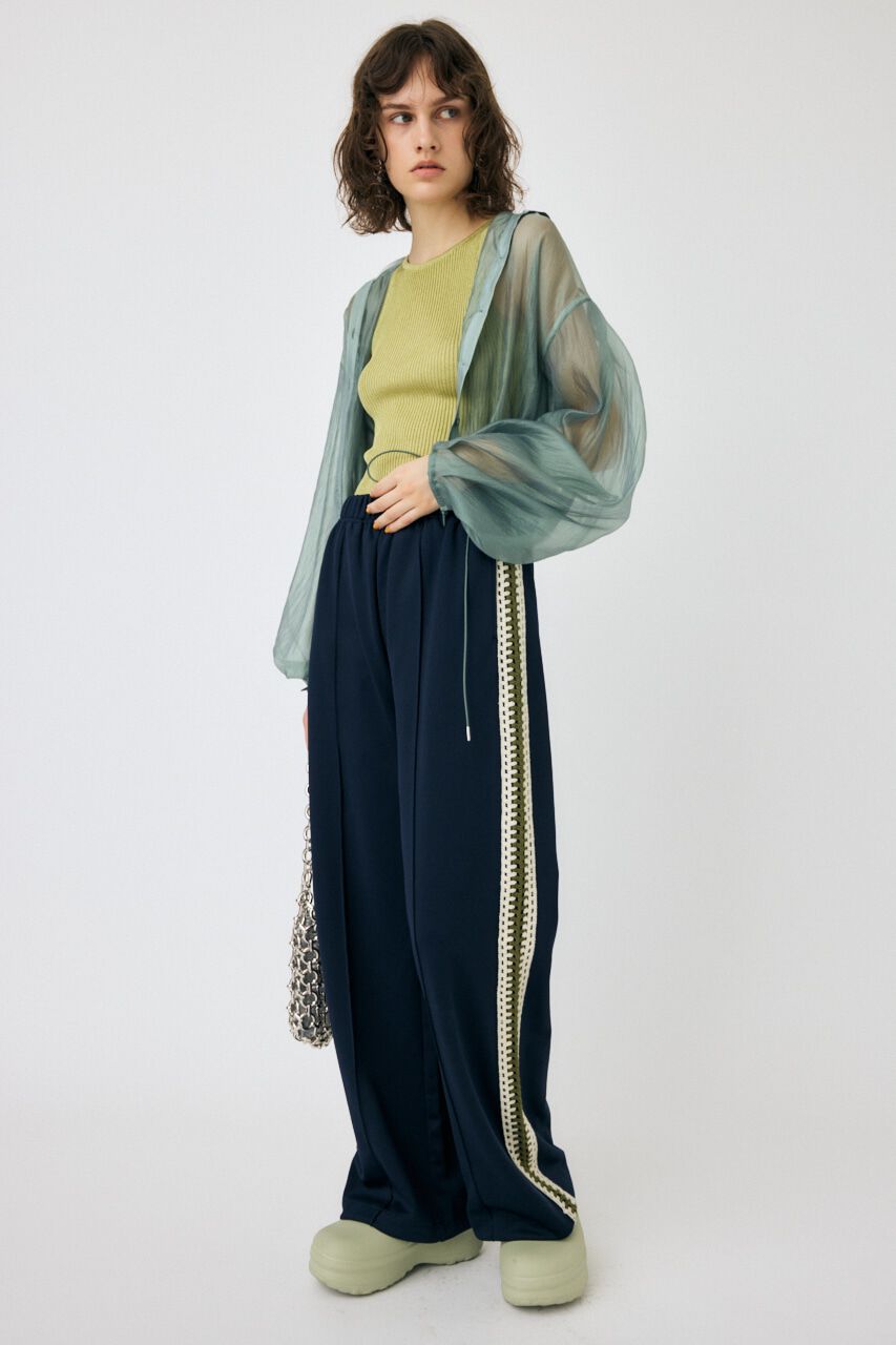 MOUSSY「CROCHET SIDE LINE パンツ」|その他|