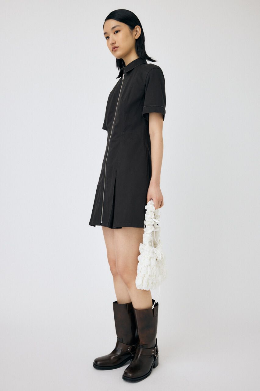 MOUSSY「STITCH WORK FIT ミニドレス」|ワンピース|