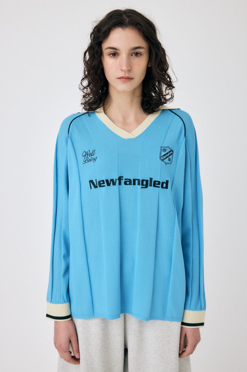 MOUSSY「KNIT ゲームシャツ」|ニット・セーター|