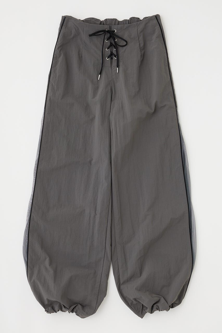 MOUSSY「SHEER PANEL LACE UP パンツ」|その他|