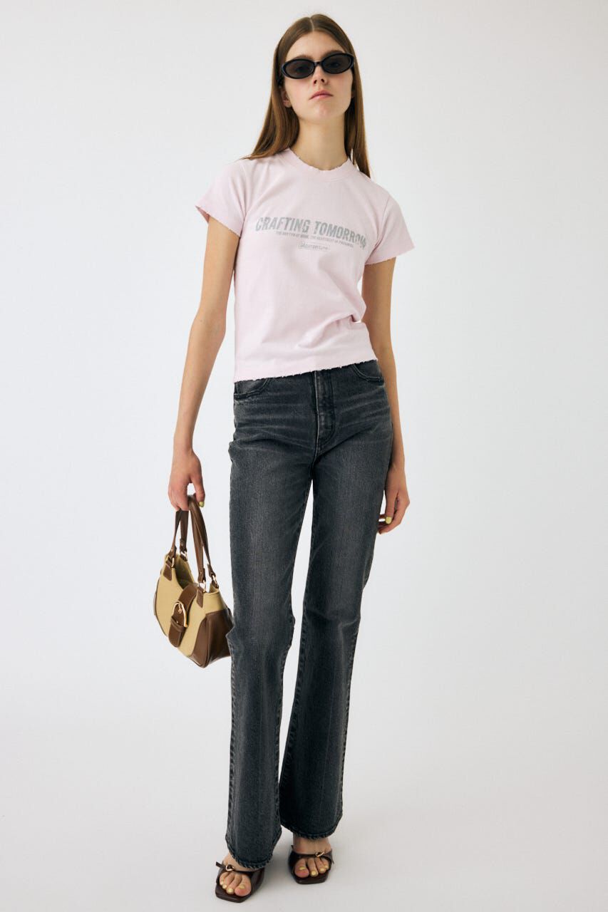 MOUSSY「FADED ロゴ TEE」|Tシャツ・カットソー|