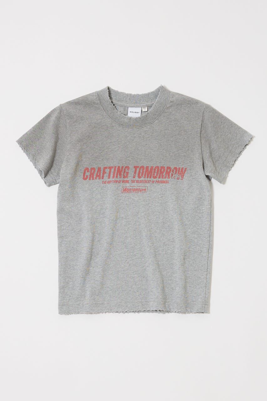 MOUSSY「FADED ロゴ TEE」|Tシャツ・カットソー|