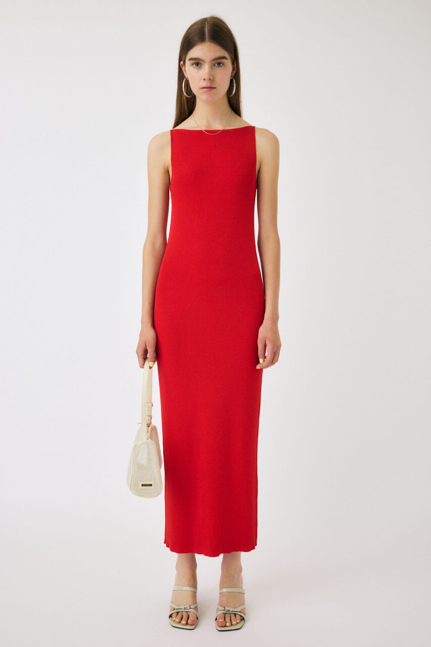 MOUSSY「HORIZON NECK キャミドレス」|ワンピース|