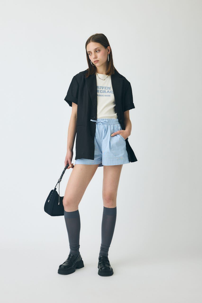MOUSSY「BLURRED LOGO TEE」|Tシャツ・カットソー|