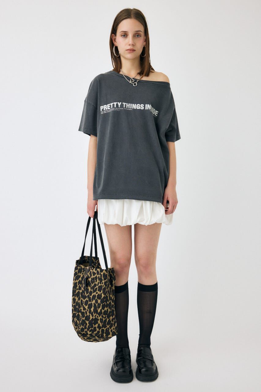MOUSSY「ONE SHOULDER TEE」|Tシャツ・カットソー|