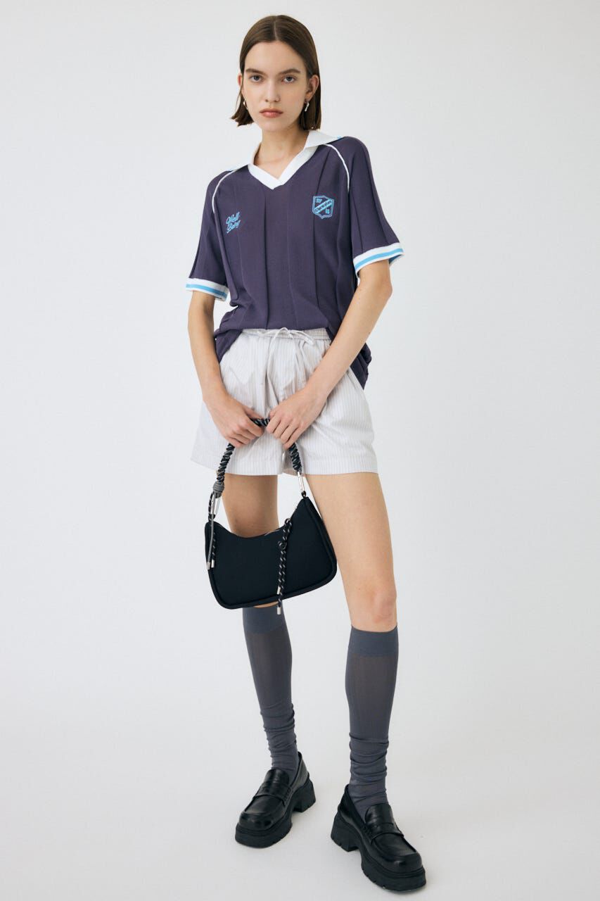 MOUSSY「H/S KNIT GAME シャツ」|ニット・セーター|