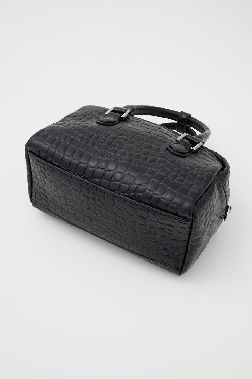 MOUSSY「F/CROCO MINI ボストン バッグ」|その他|