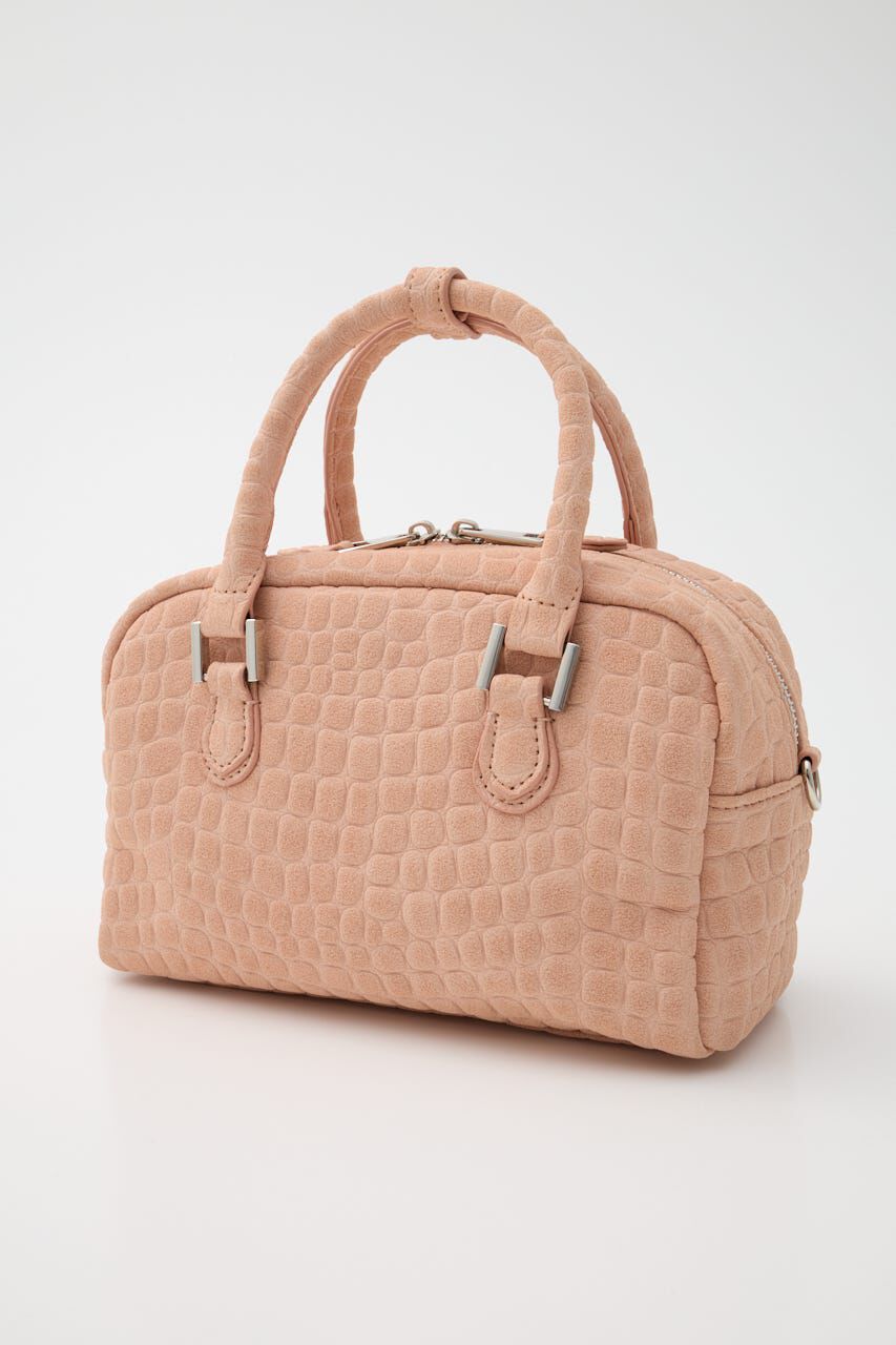 MOUSSY「F/CROCO MINI ボストン バッグ」|その他|