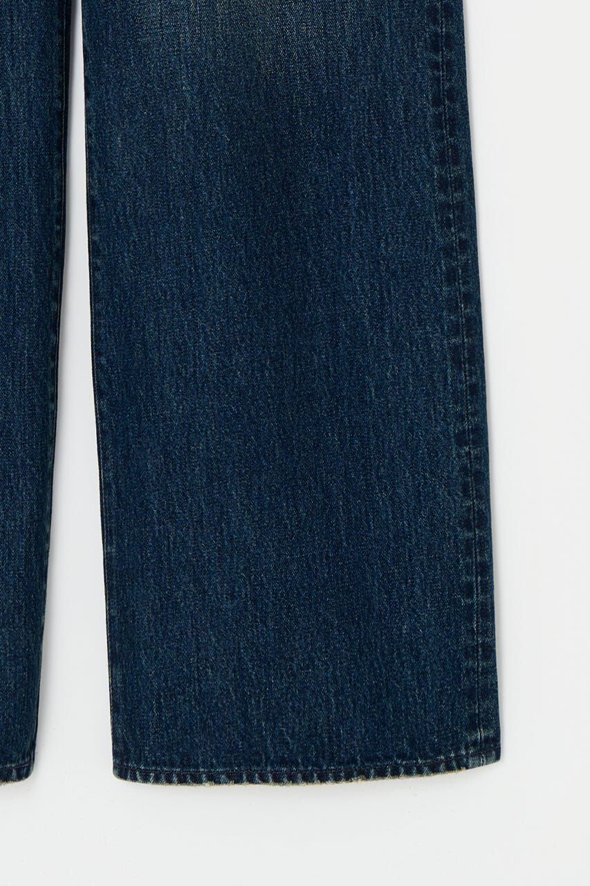 MOUSSY「LOW SLUNG WIDE ストレート」|デニム|