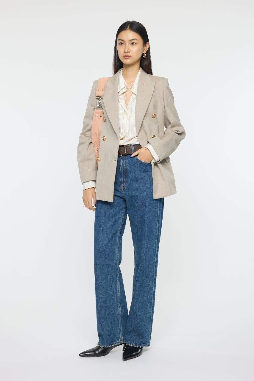 MOUSSY「HIGH WAIST STRAIGHT」|デニム|