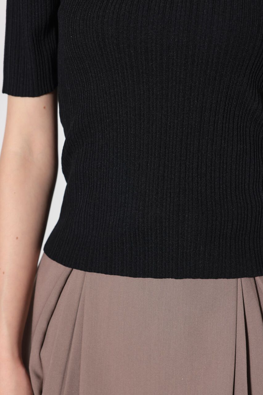 rienda「2WAYアシンメトリーニットトップス」|ニット・セーター|