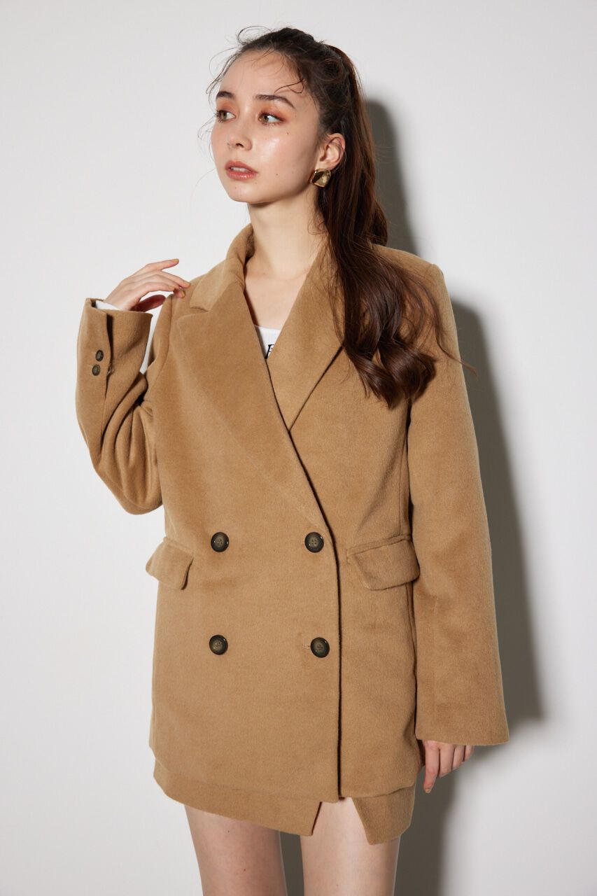 rienda「ダブルブレストテーラードジャケット」|その他|