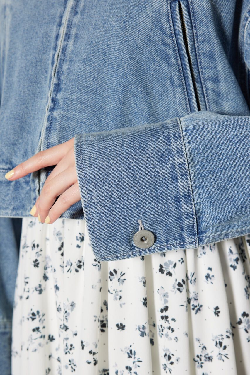 rienda「ステンカラーデニムジャケット」|その他|