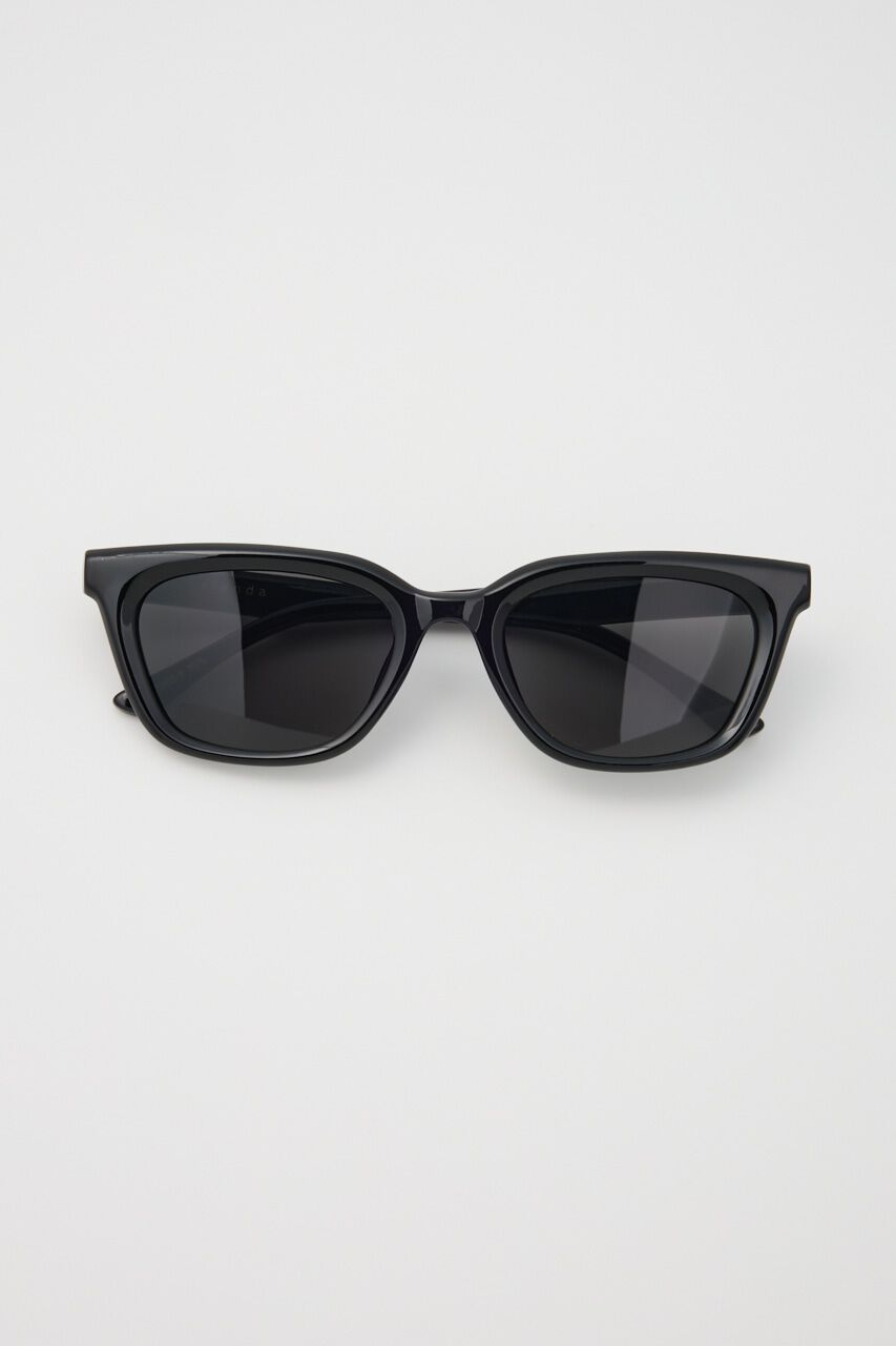 rienda「シャープキャットアイウェア」|メガネ|BLK