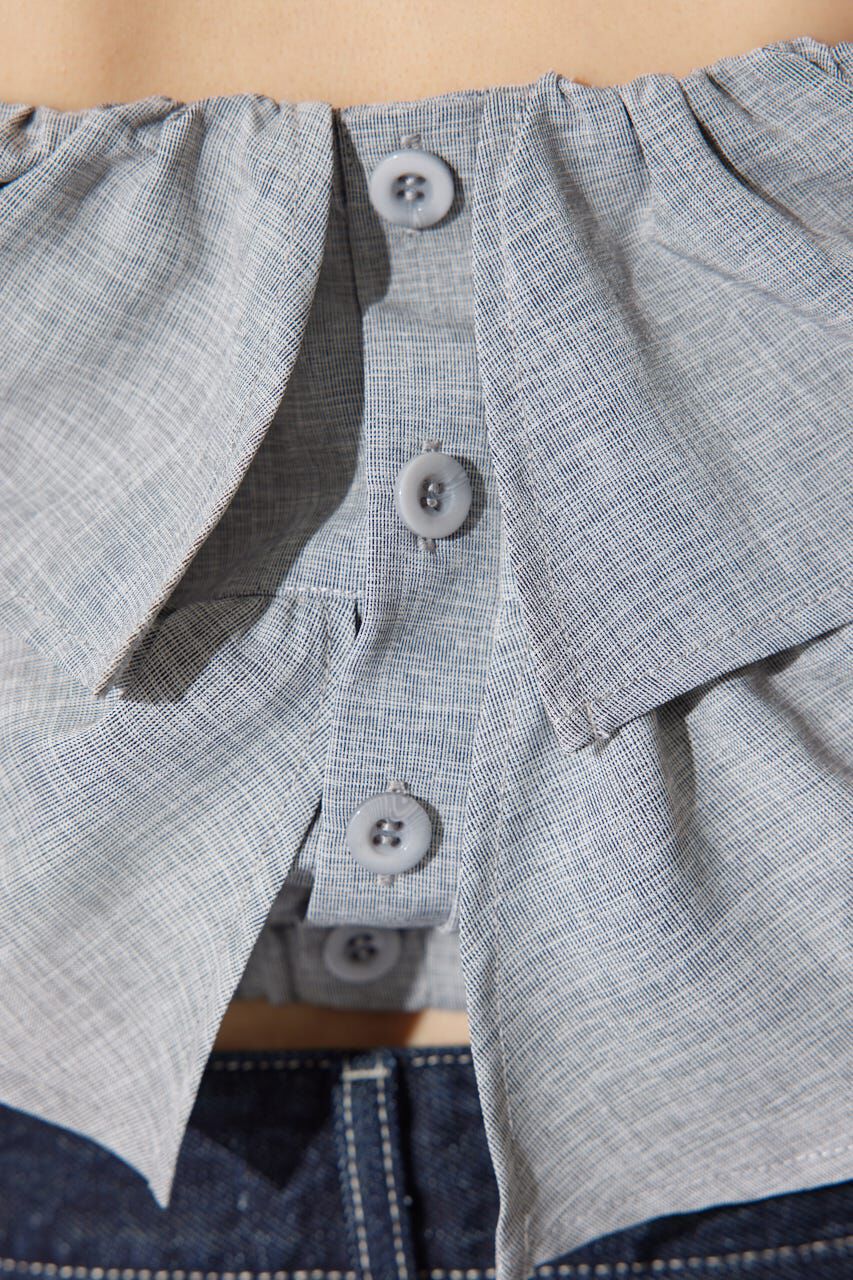 rienda「フリル2WAYオフショルブラウス」|シャツ・ブラウス|