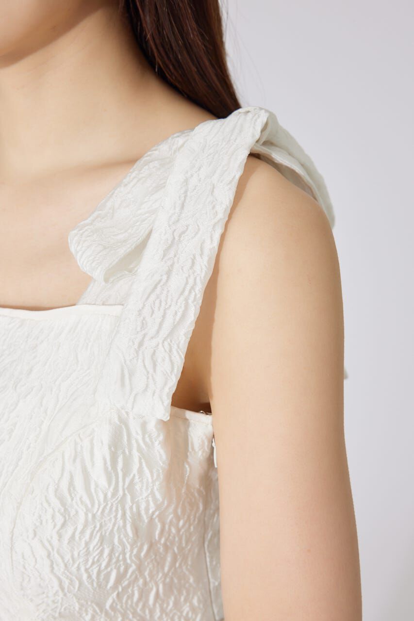 rienda「ショルダーリボンワンピース」|ワンピース|