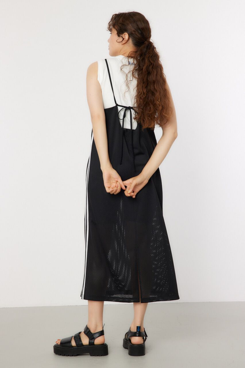 RODEO CROWNS「メッシュ切り替えラインキャミワンピース」|ワンピース|