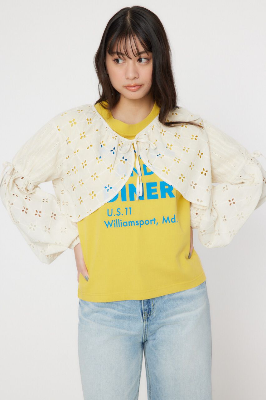 RODEO CROWNS「カットワークレースボレロ 2」|シャツ・ブラウス|IVOY3