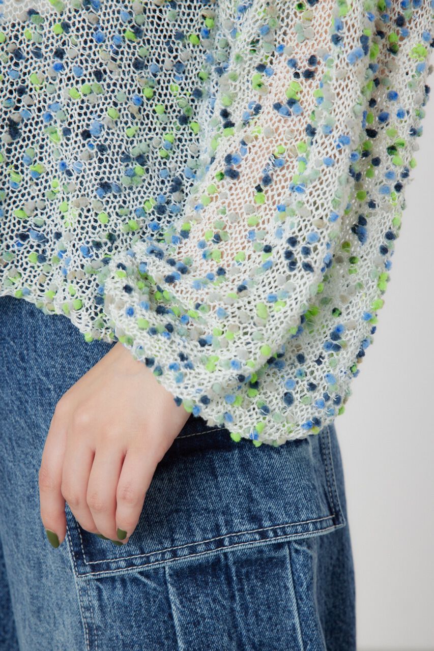 RODEO CROWNS「2WAYシアーネップニット」|ニット・セーター|