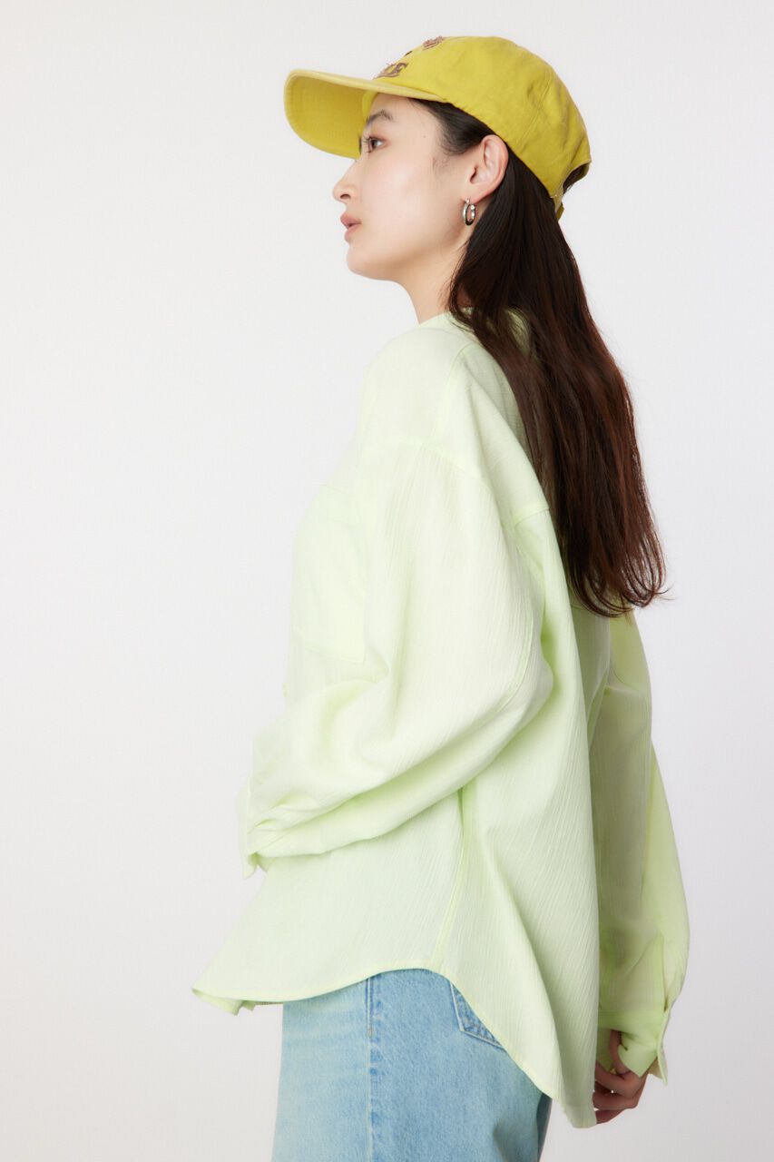 RODEO CROWNS「クレープルーズシャツ」|シャツ・ブラウス|