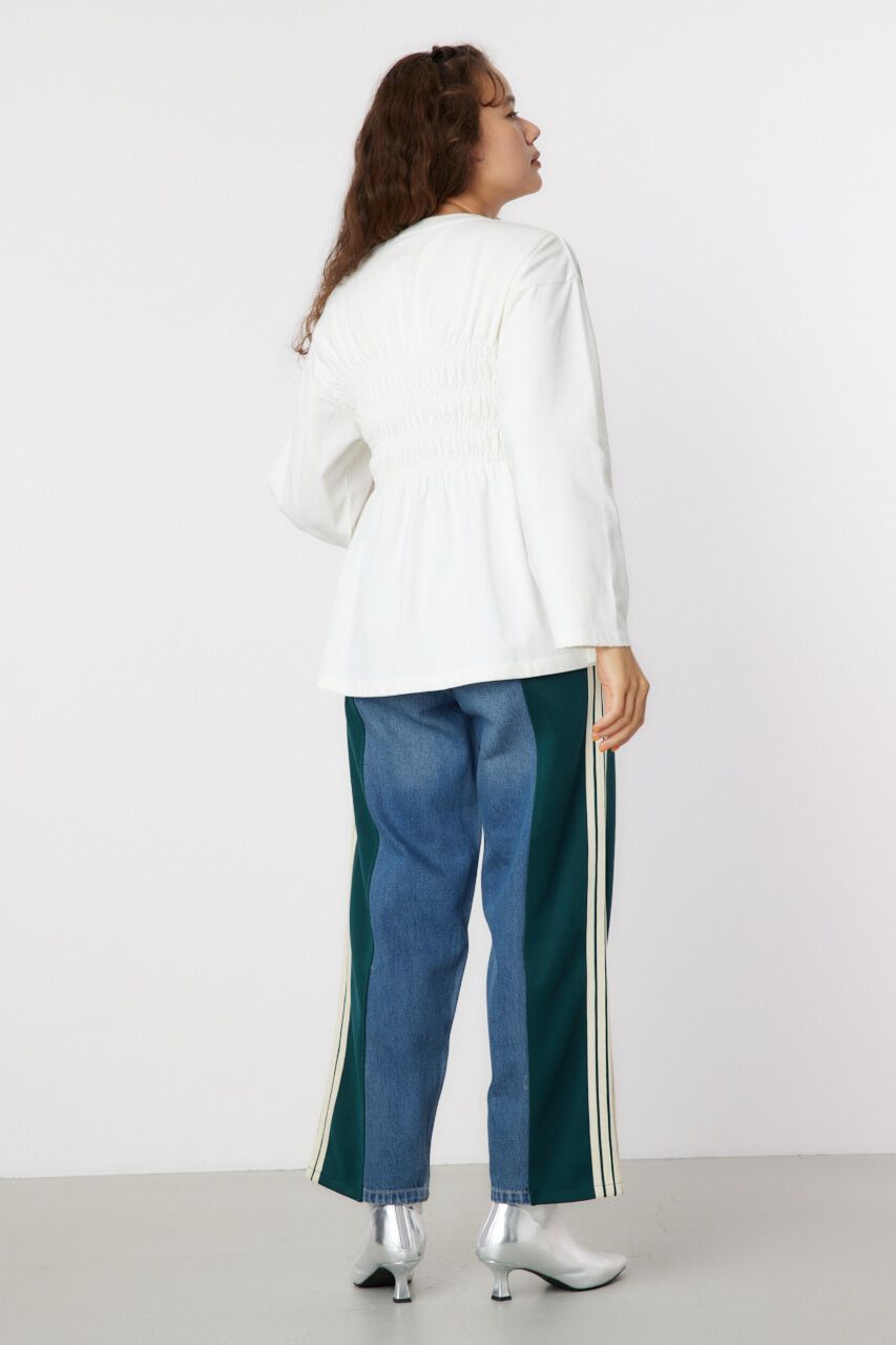 RODEO CROWNS「シャーリングプリントロングTシャツ」|Tシャツ・カットソー|