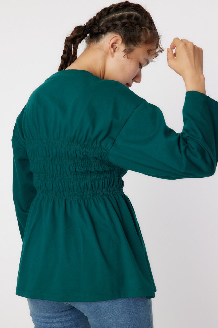 RODEO CROWNS「シャーリングプリントロングTシャツ」|Tシャツ・カットソー|