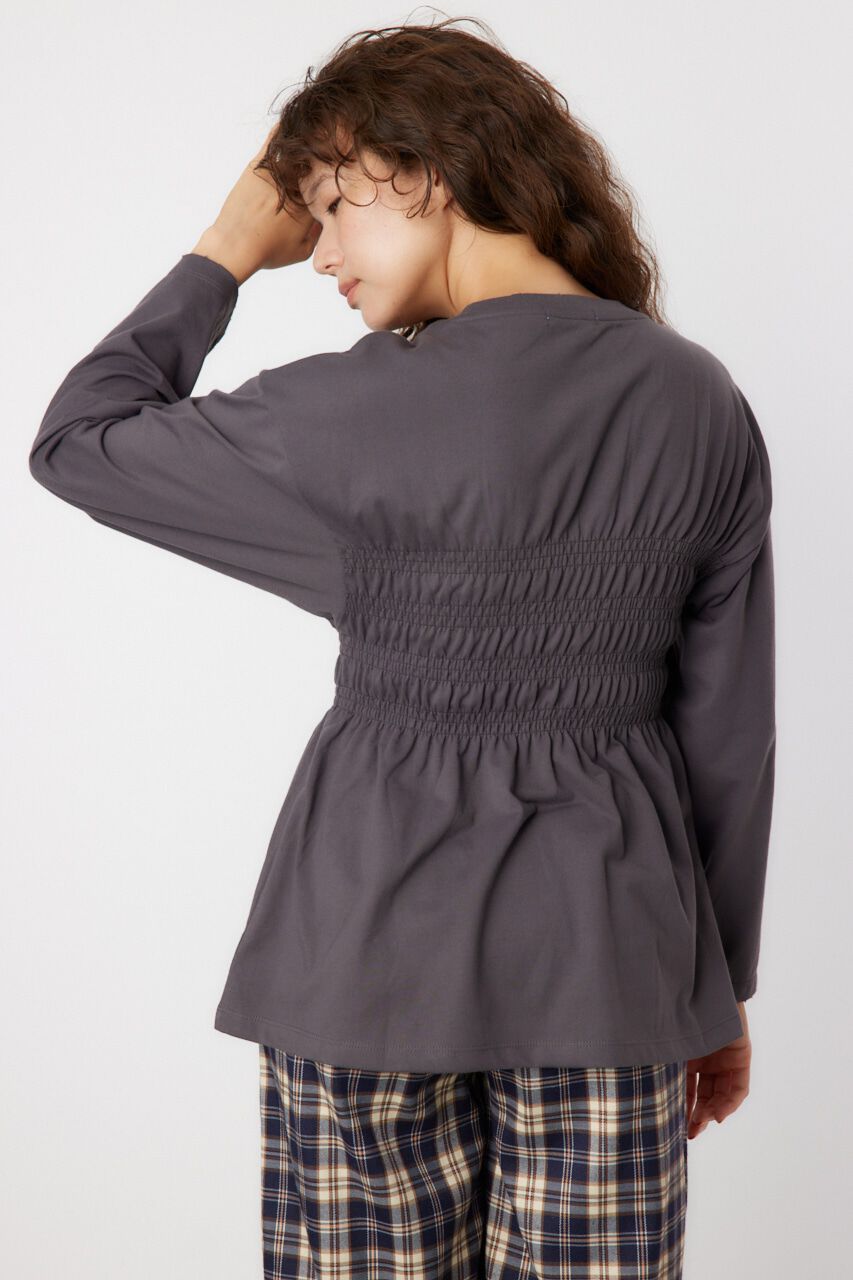 RODEO CROWNS「シャーリングプリントロングTシャツ」|Tシャツ・カットソー|